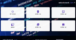 Desktop Screenshot of mdinfotech.net